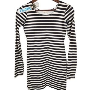 billabong black and white striped dress Billabong Same Story Cover-Up